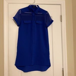 Blue teen dress